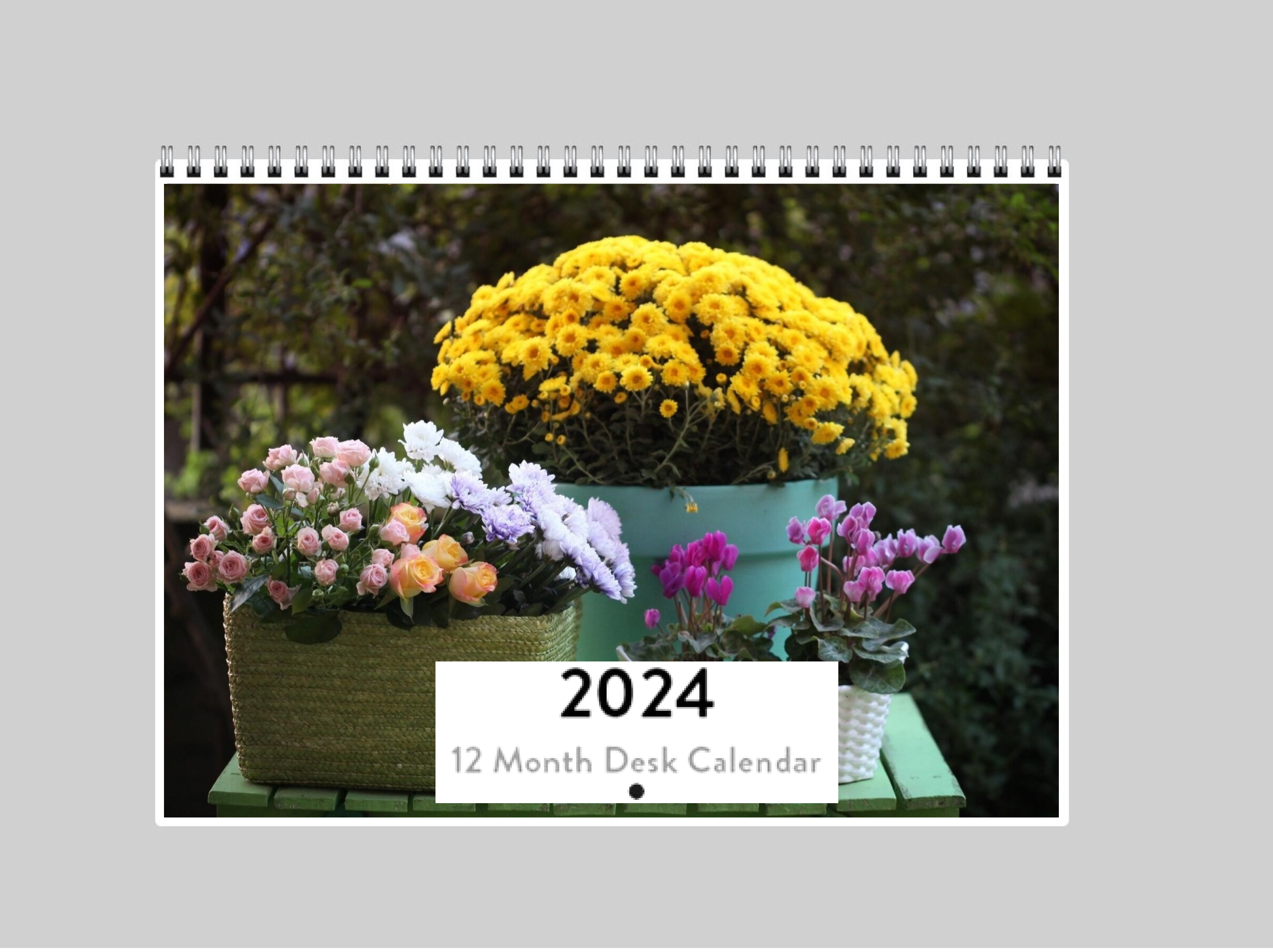 Desk Calendar 2024, Customized Desk Calendar with Photos