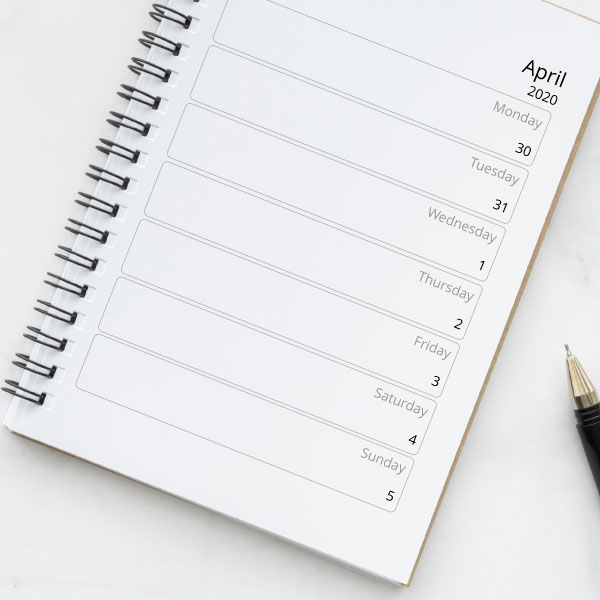 Custom Planners Weekly & Monthly Planners With Photo Options LifePhoto